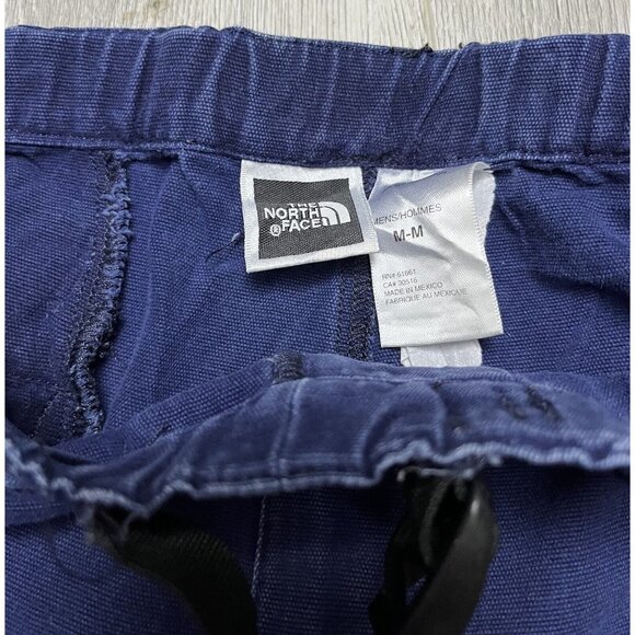 The North Face Navy Blue Denim Jogger Pants Men’s Medium 32x30 - Picture 4 of 7